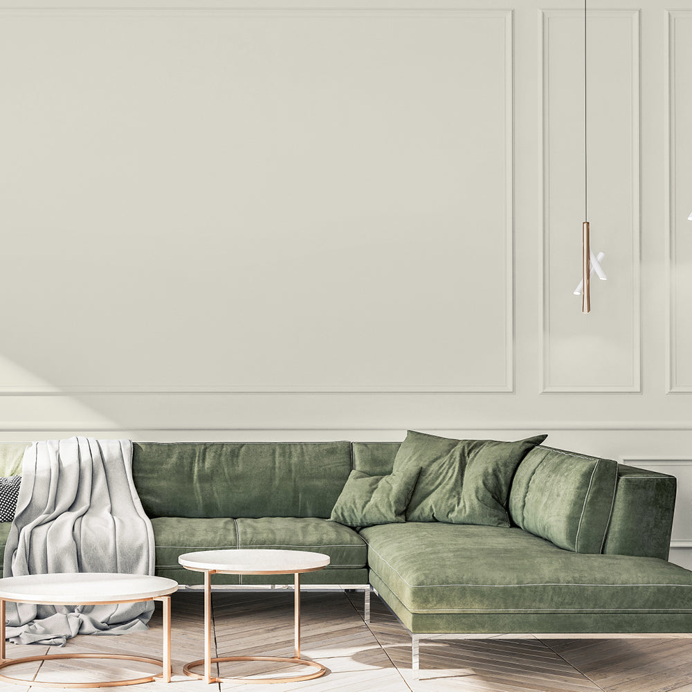 Light Greige paint called Tuesday's Child by COAT Paints the eco friendly paint company