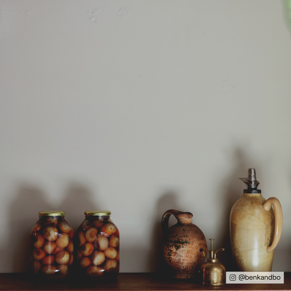 Medium warm grey paint called Are you still watching? by COAT Paints the eco friendly paint company