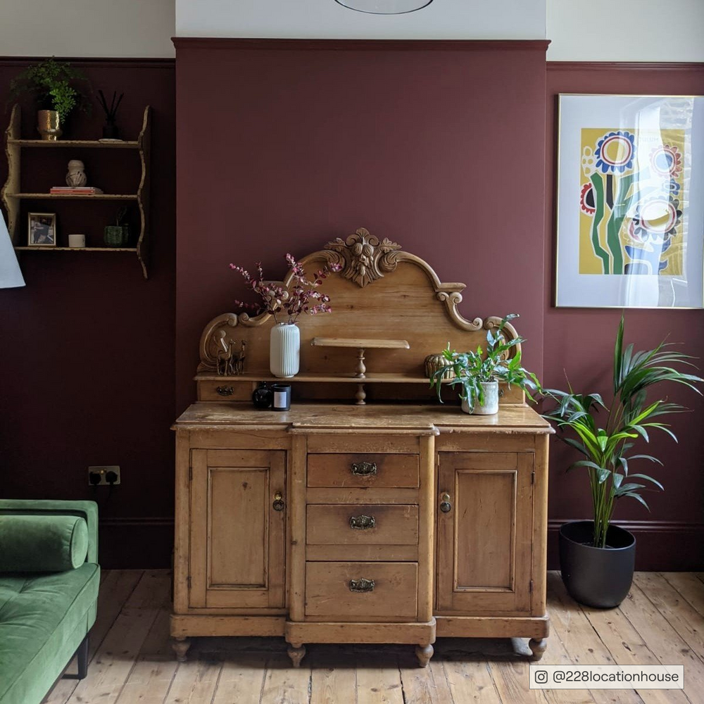 Buy Dark Rust Red Paint Flat Matt The Old Corset COAT Paints