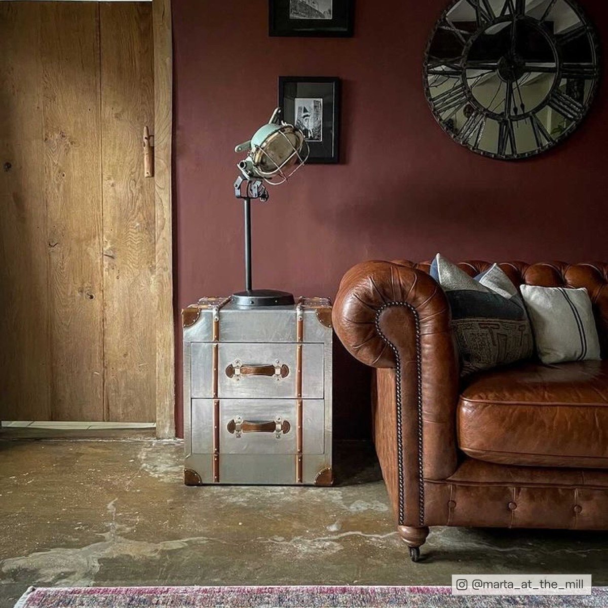 Industrial Red paint called The Old Corset Factory by COAT Paints the eco friendly paint company