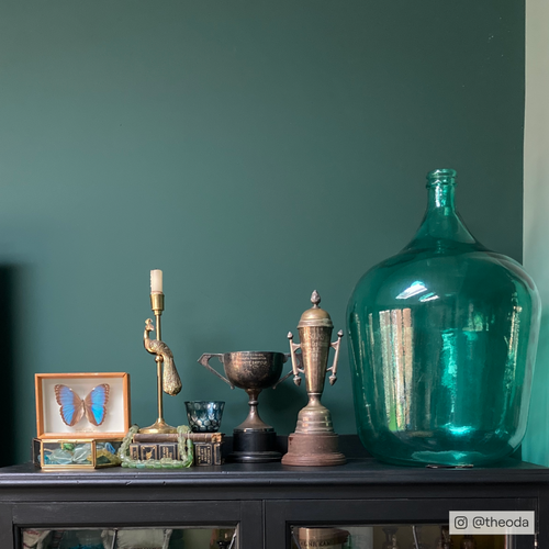Timeless Dark Green Sample Sample called Ditch the Tie Sample by COAT Paints the eco friendly paint company