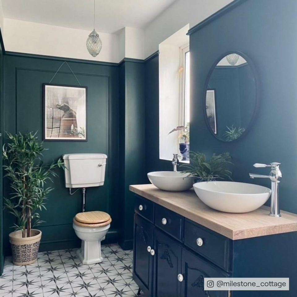 Timeless Dark Green paint called Ditch the Tie by COAT Paints the eco friendly paint company