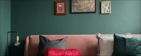Timeless Dark Green paint called Ditch the Tie by COAT Paints the eco friendly paint company