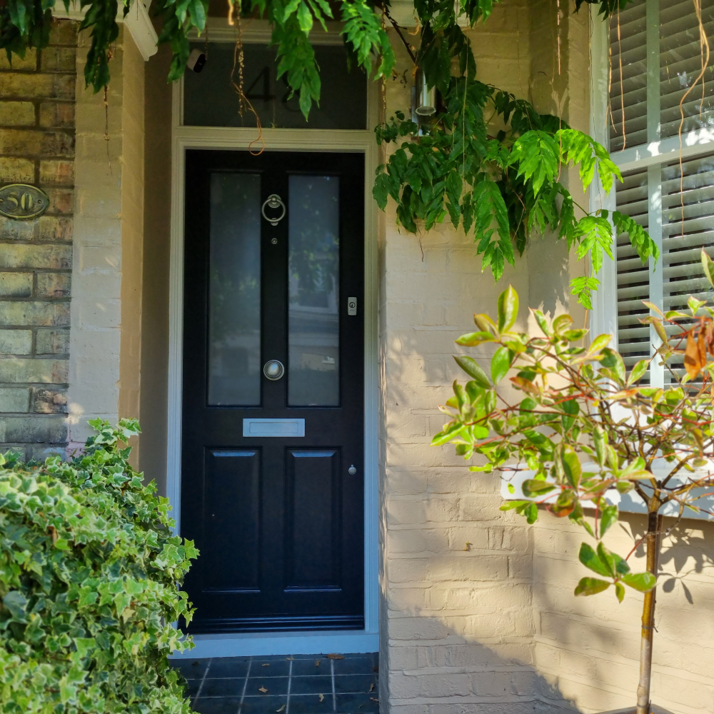 Charcoal Black paint called David Rose by COAT Paints the eco friendly paint company