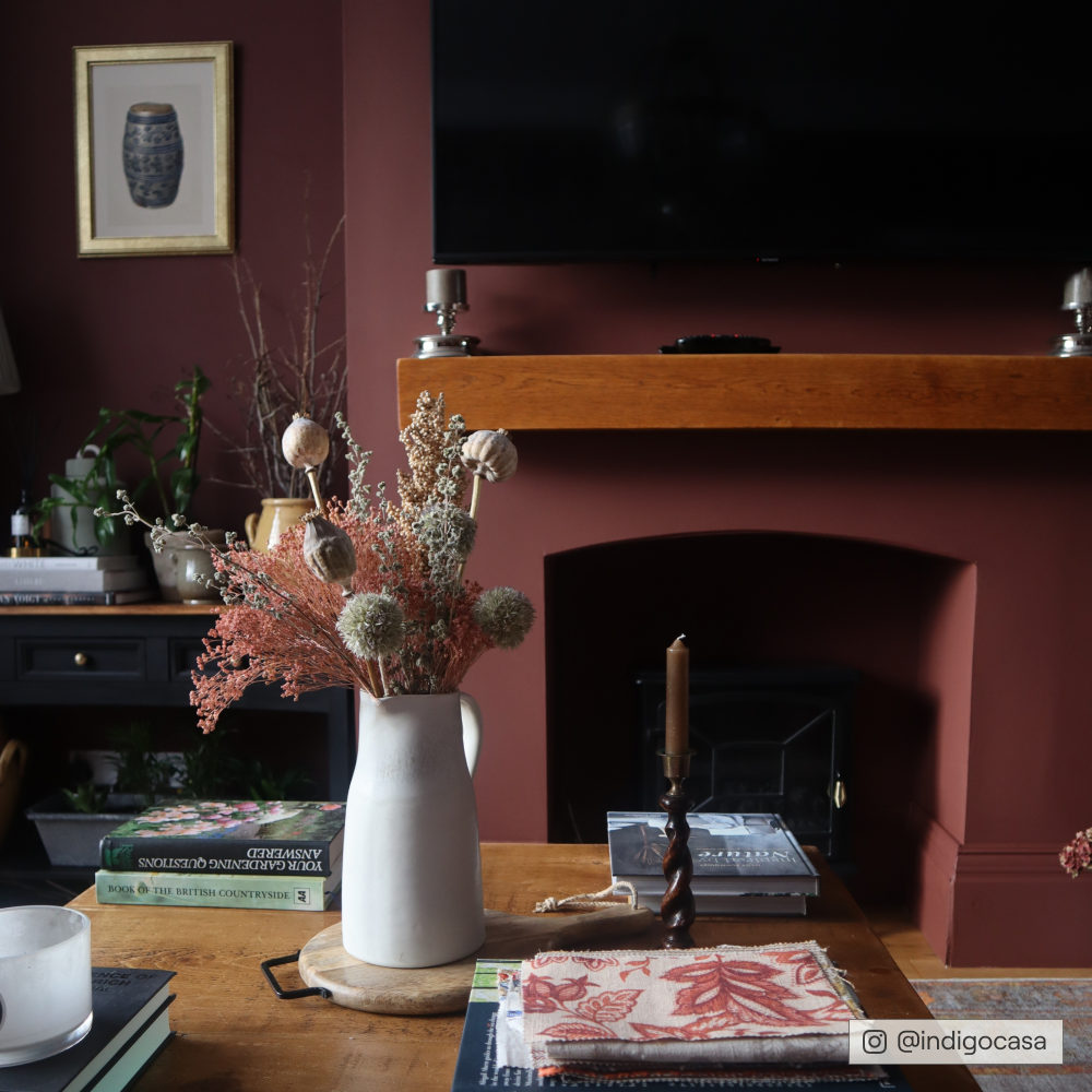 Industrial Red paint called The Old Corset Factory by COAT Paints the eco friendly paint company